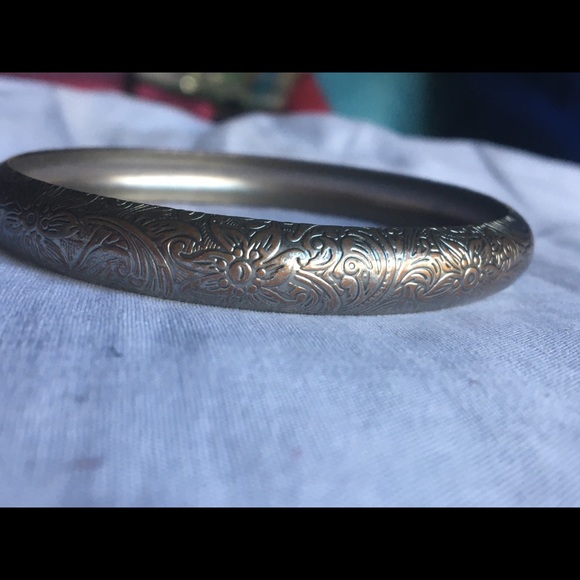 Silvery copper bracelet - Picture 2 of 5